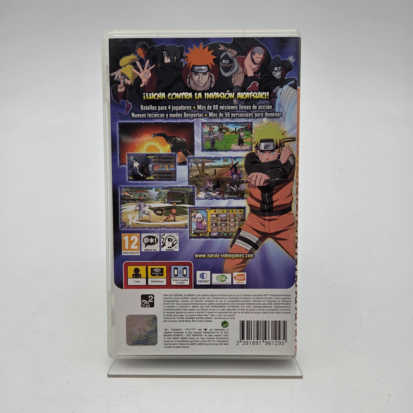 Naruto Shippuden Ultimate Ninja Heroes 3 - Playstation Portable