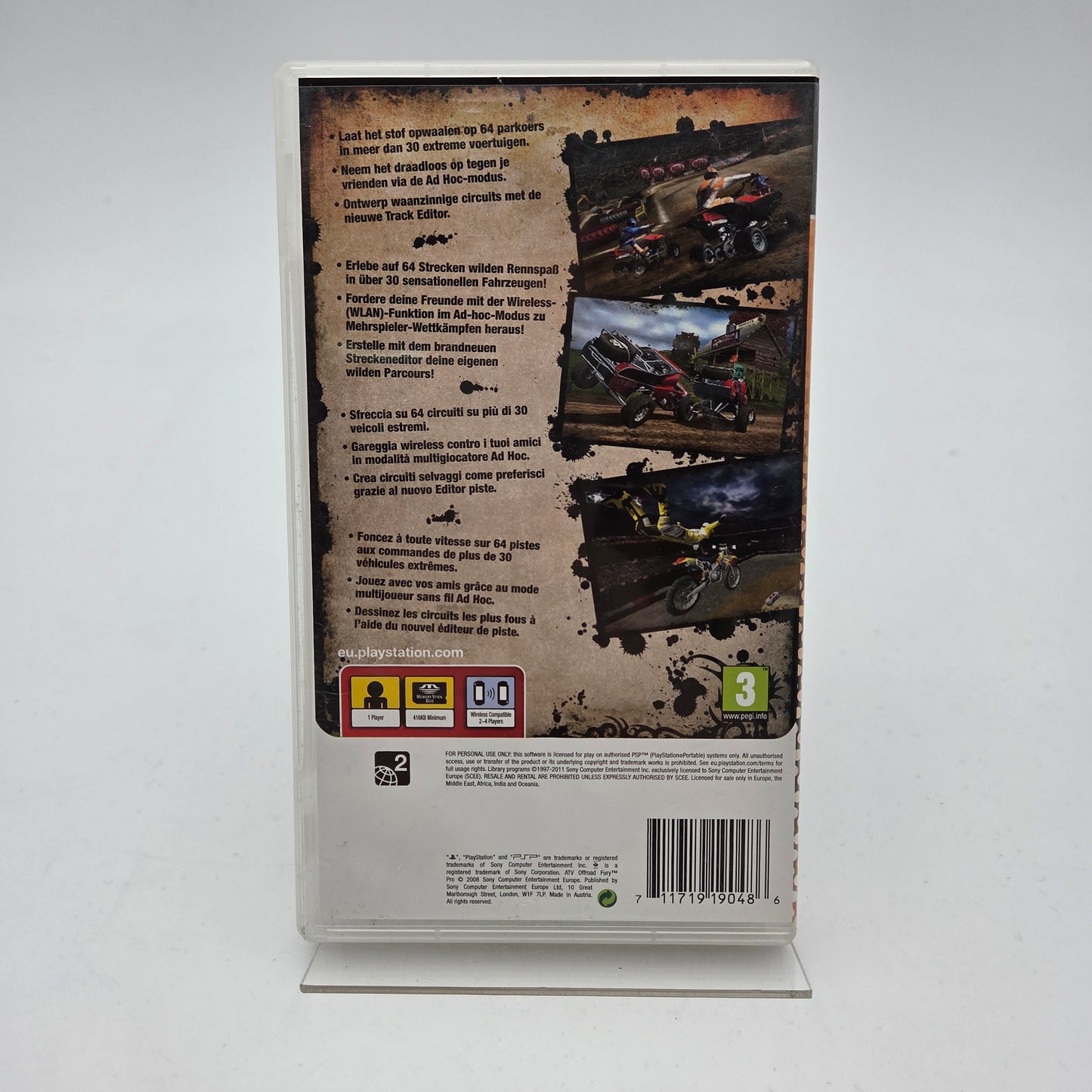 ATV Offroad Fury Pro - Playstation Portable