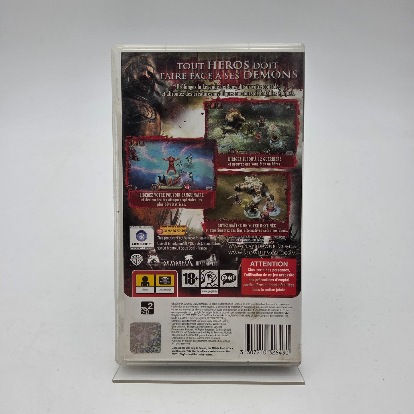 La légende de Beowulf - Playstation Portable