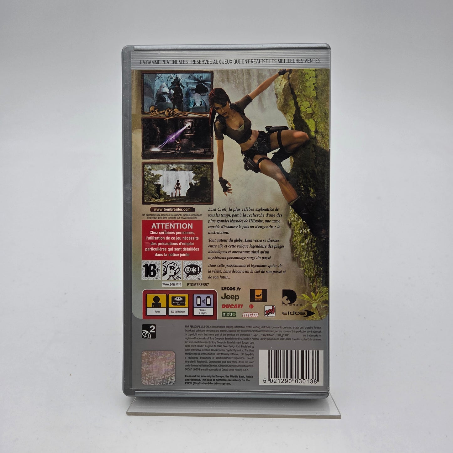 Tomb Raider Legend - Playstation Portable