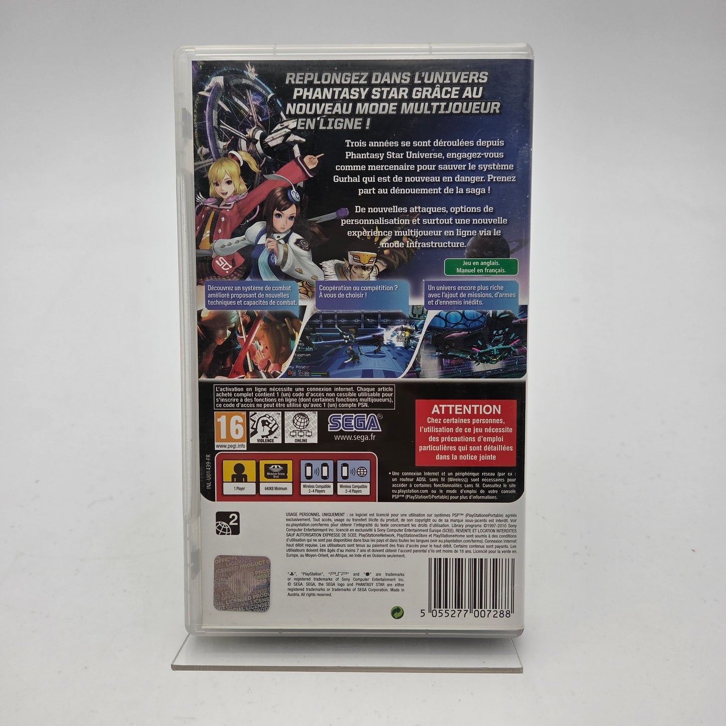 Phantasy Star Portable 2 - Playstation Portable