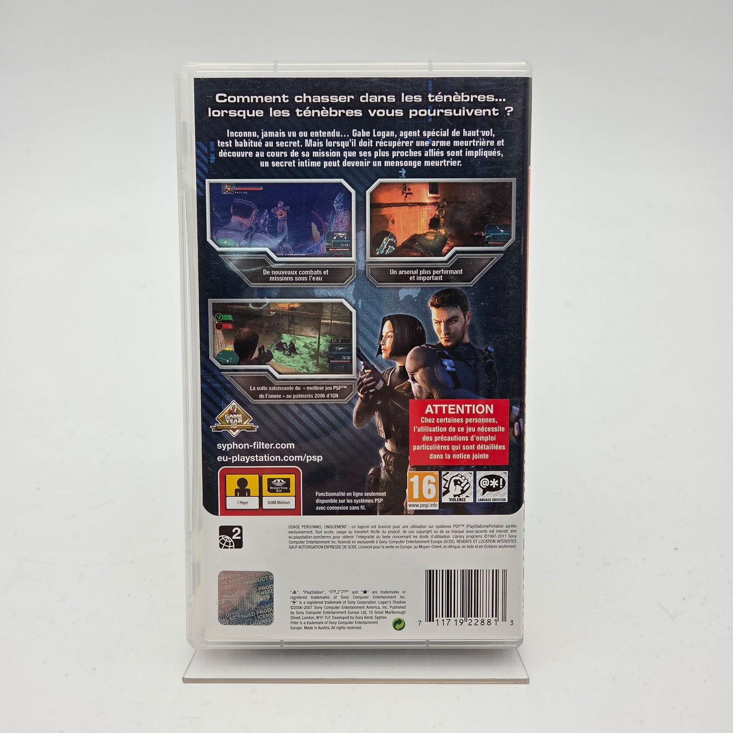 Syphon Filter Logan's Shadow - Playstation Portable