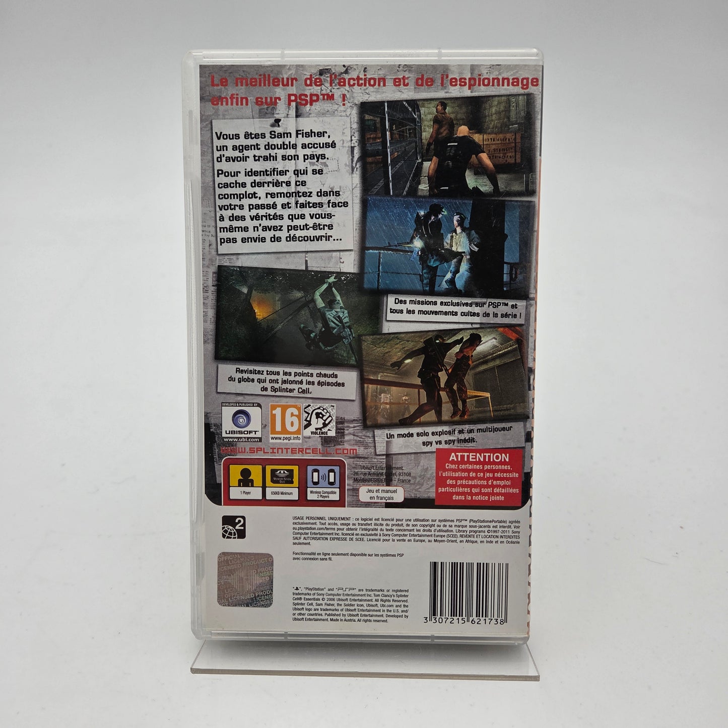 Splinter Cell Essentials - Playstation Portable