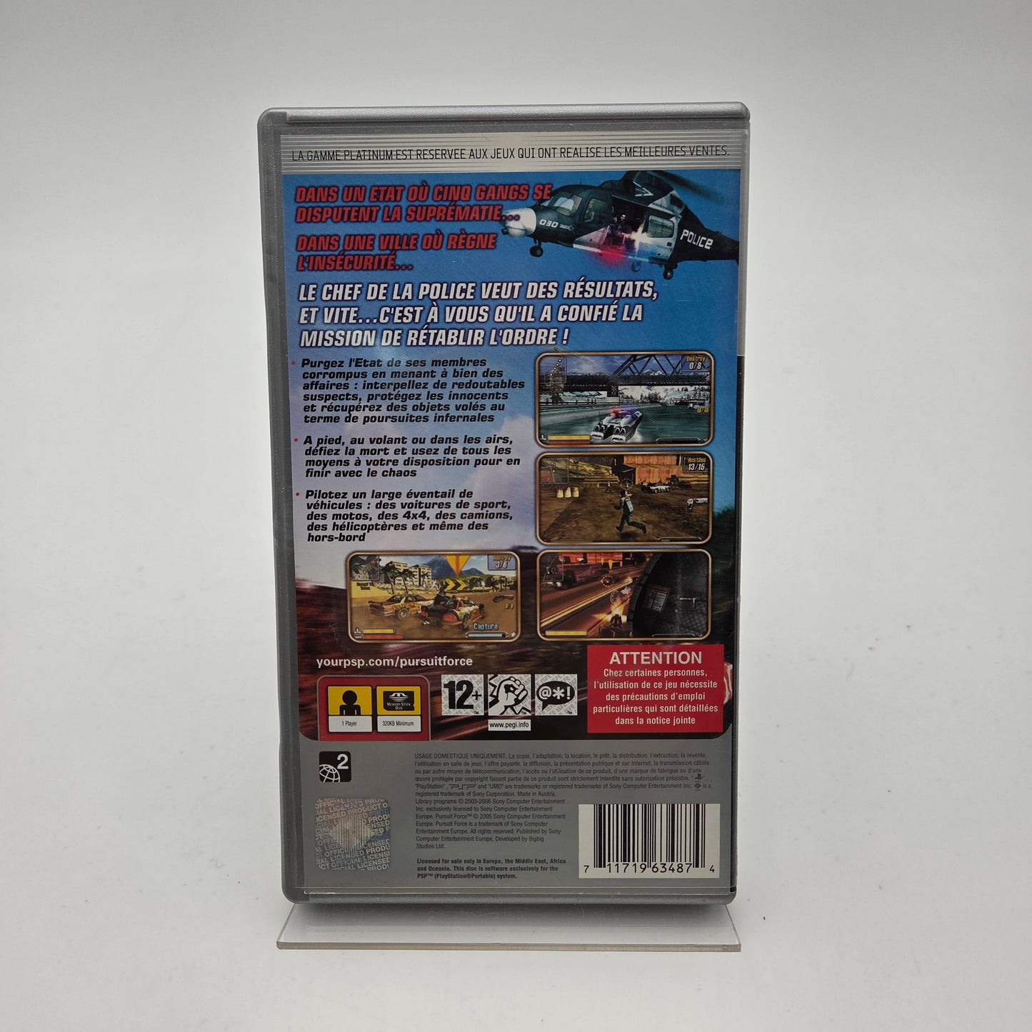 Pursuit Force - Playstation Portable