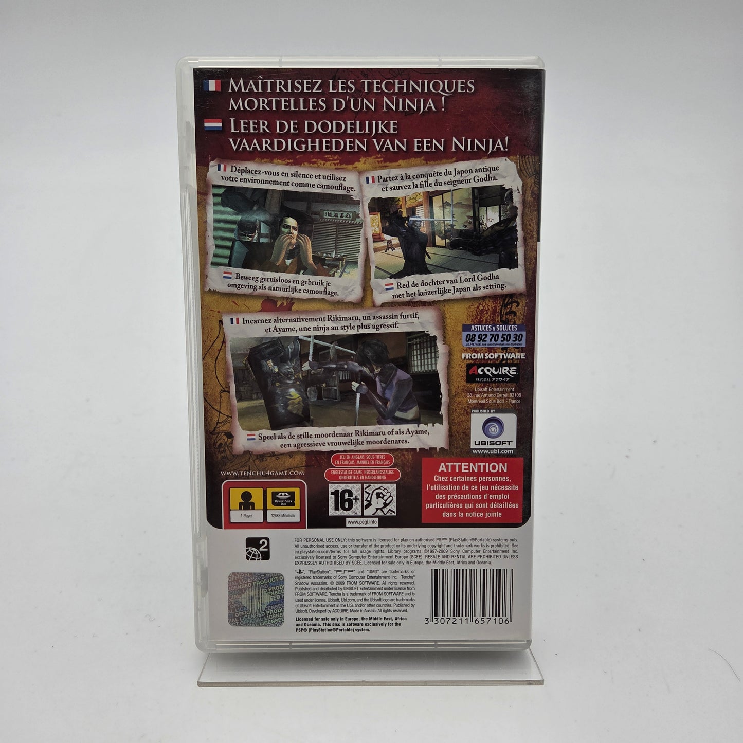 Tenchu Shadow Assassins - Playstation Portable