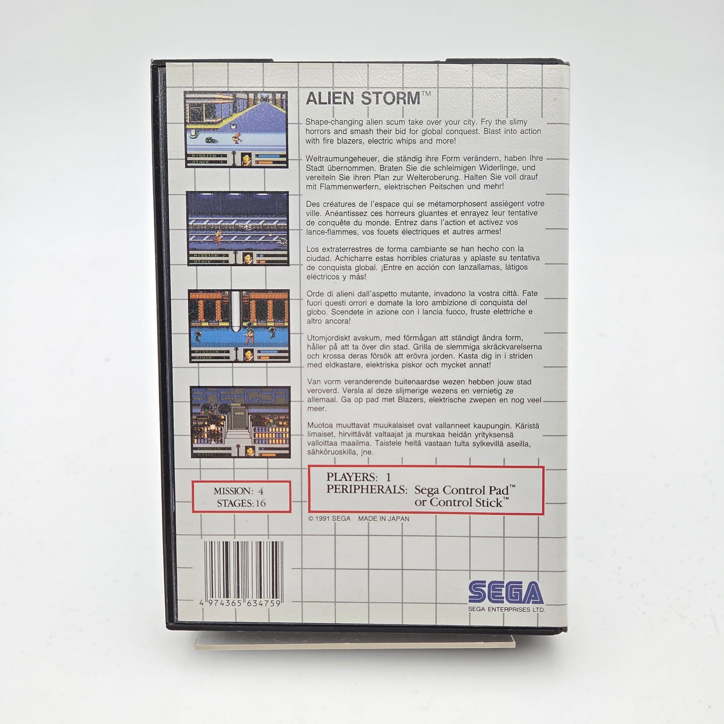 Alien Storm - Master System