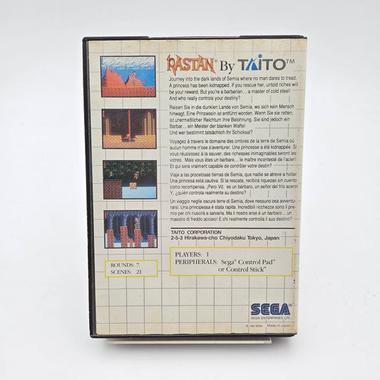 Rastan - Master System