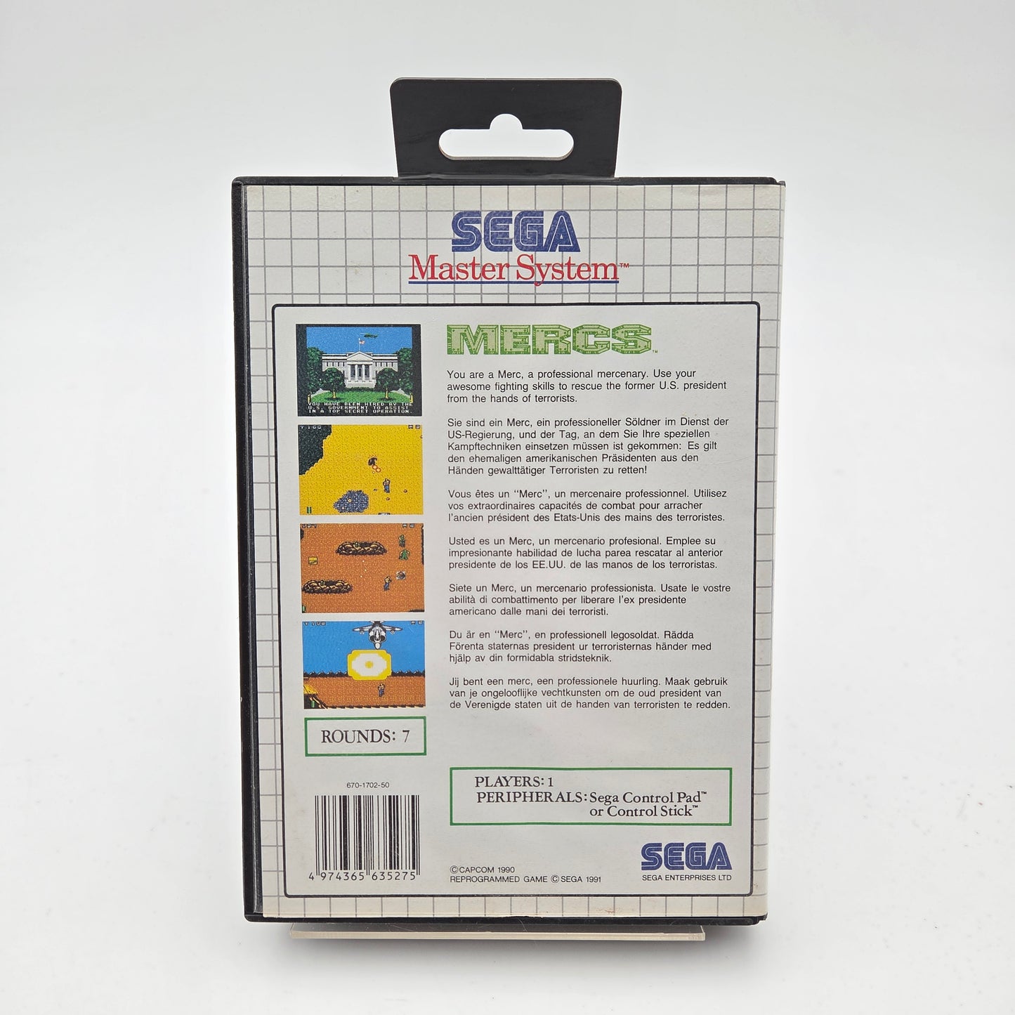 Mercs - Master System