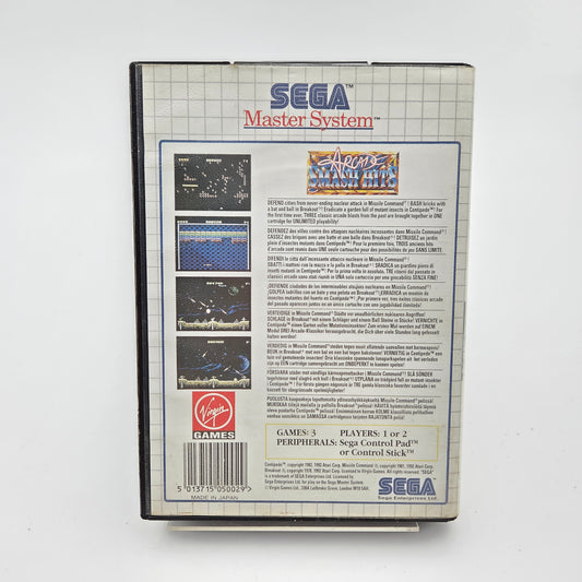 Arcade Smash Hits - Master System