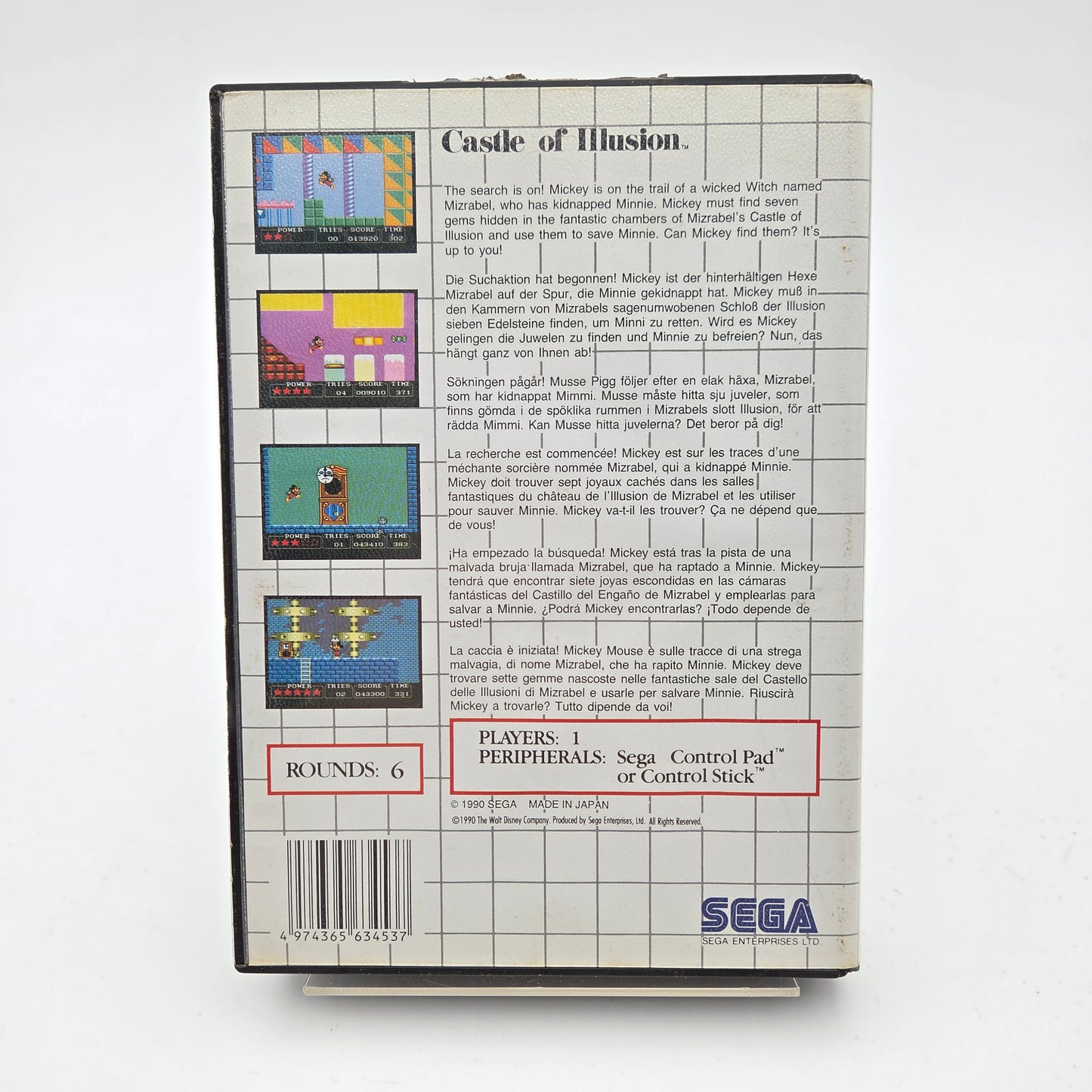 Castle of Illusion - Master System