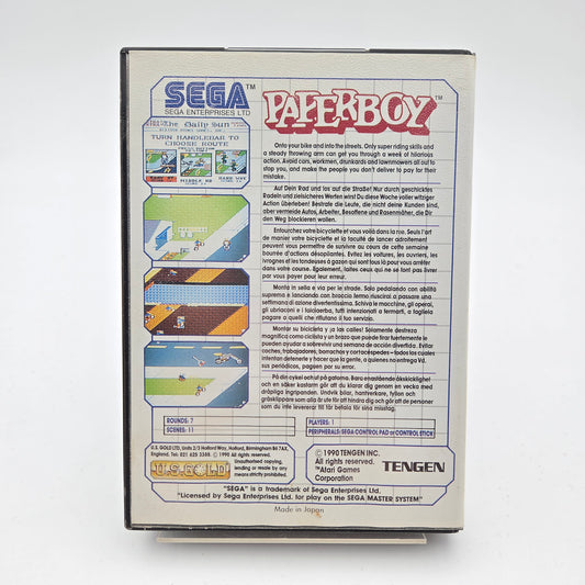 Paper Boy - Master System