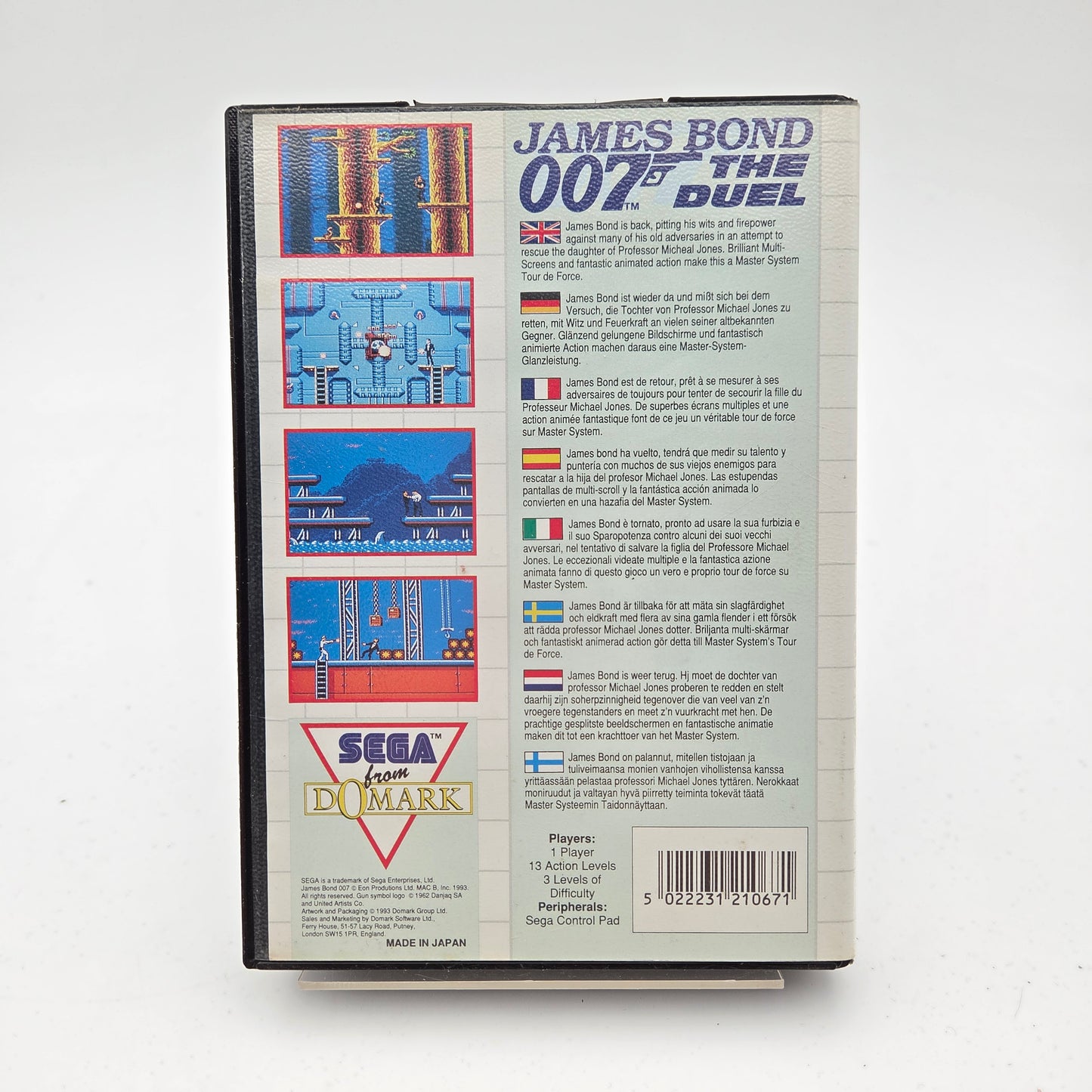 James Bond 007 The Duel - Master System