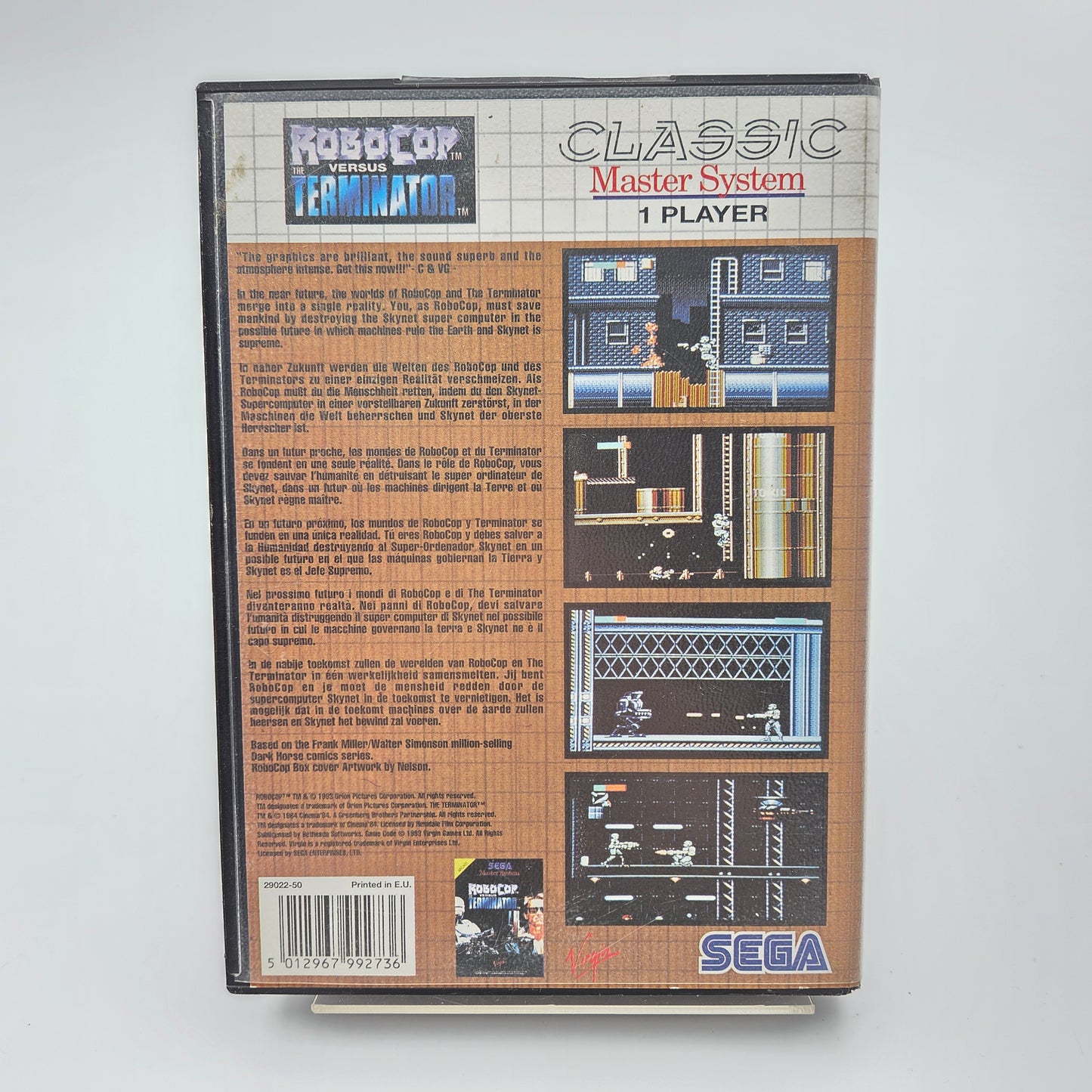 Robocop Versus Terminator Classic - Master System