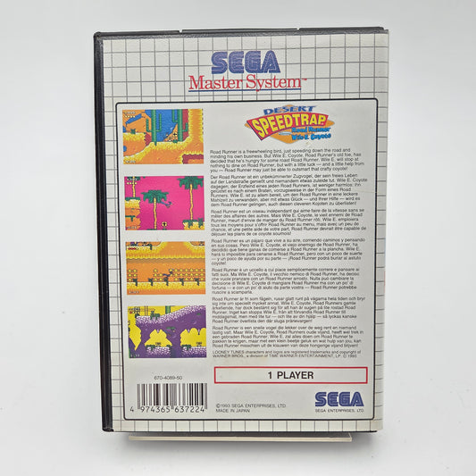 Desert Speedtrap - Master System