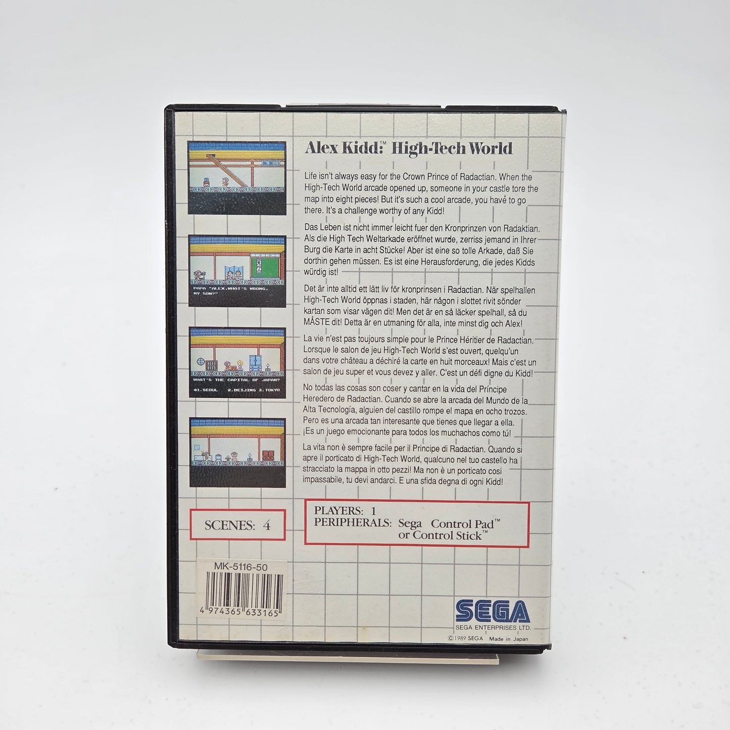 Alex Kidd High-Tech World - Master System