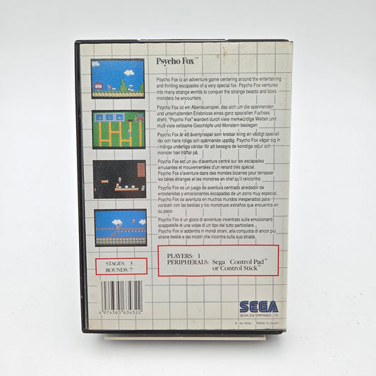 Psycho Fox - Master System