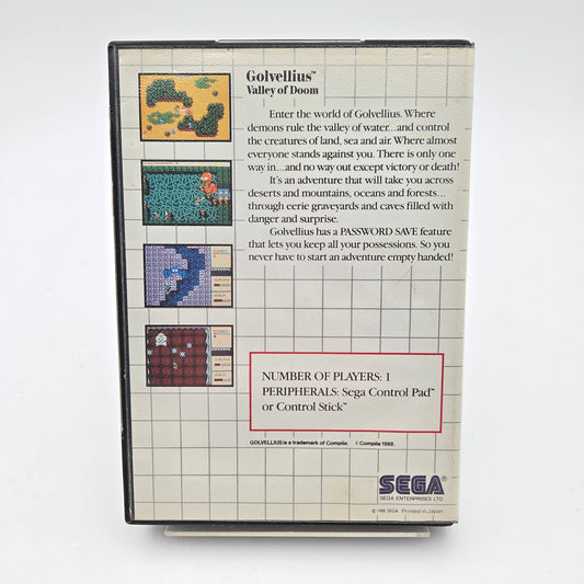 Golvellius Valley of Doom - Master System