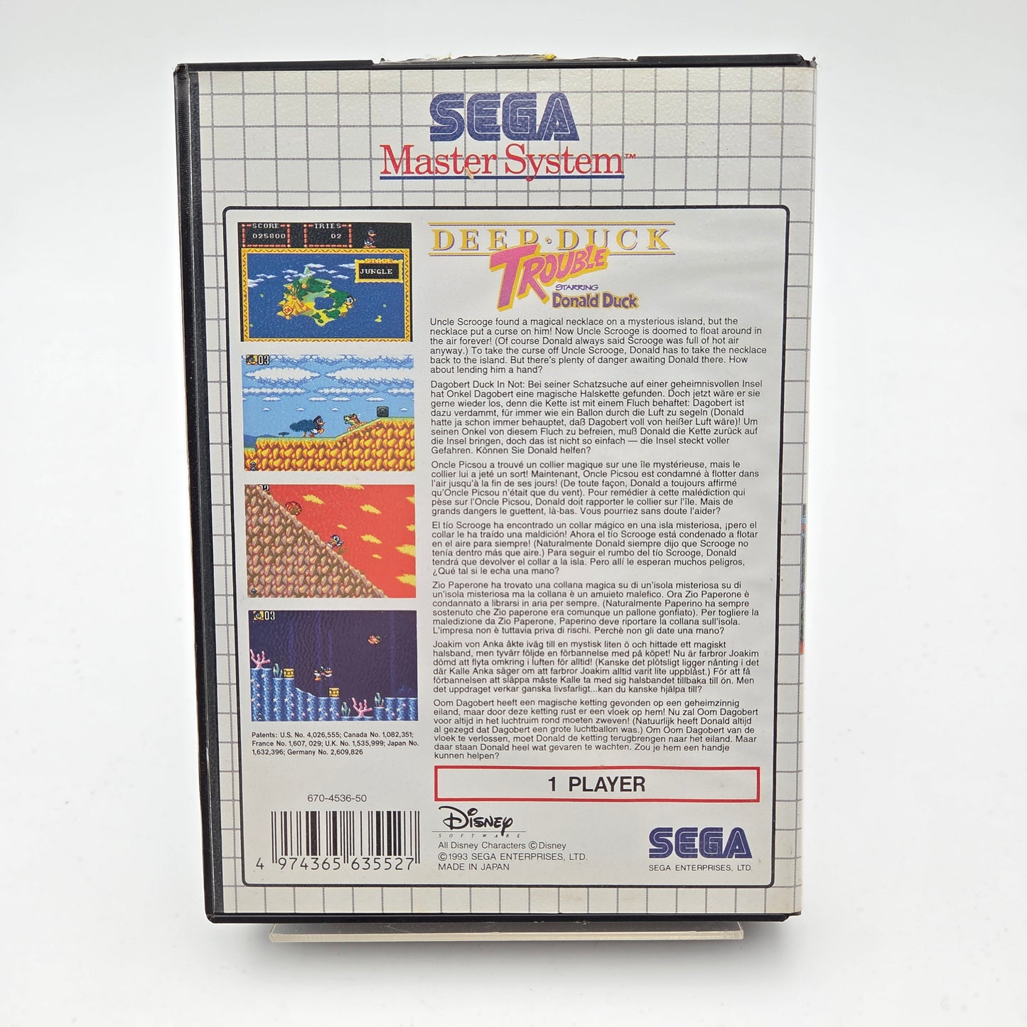 Deep Duck Trouble - Master System
