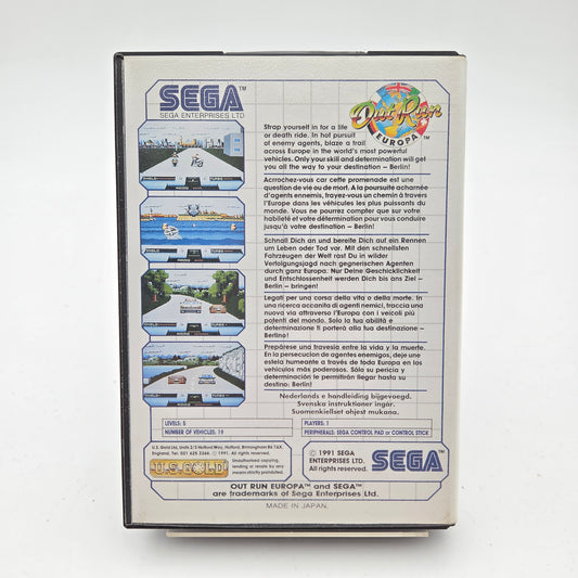 Out Run Europa - Master System