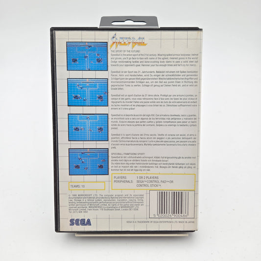 Speed Ball - Master System
