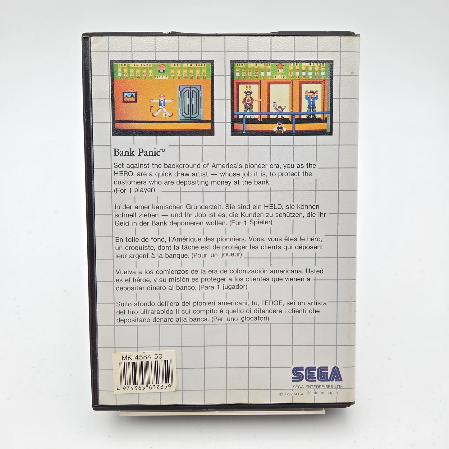 Bank Panic - Master System