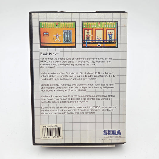Bank Panic - Master System