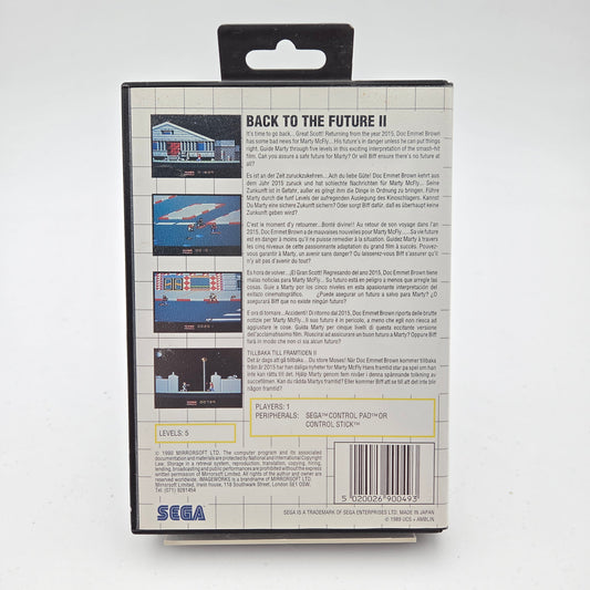 Back to the Future II - Master System