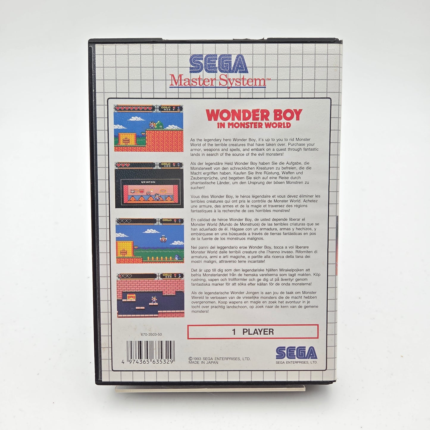 Wonder Boy in Monster World - Master System