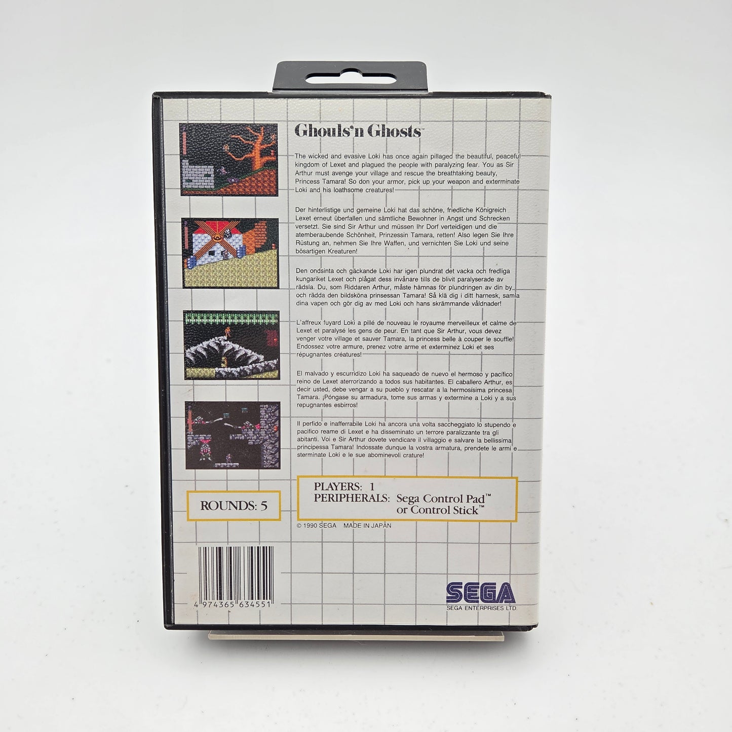 Ghouls'N Ghosts - Master System