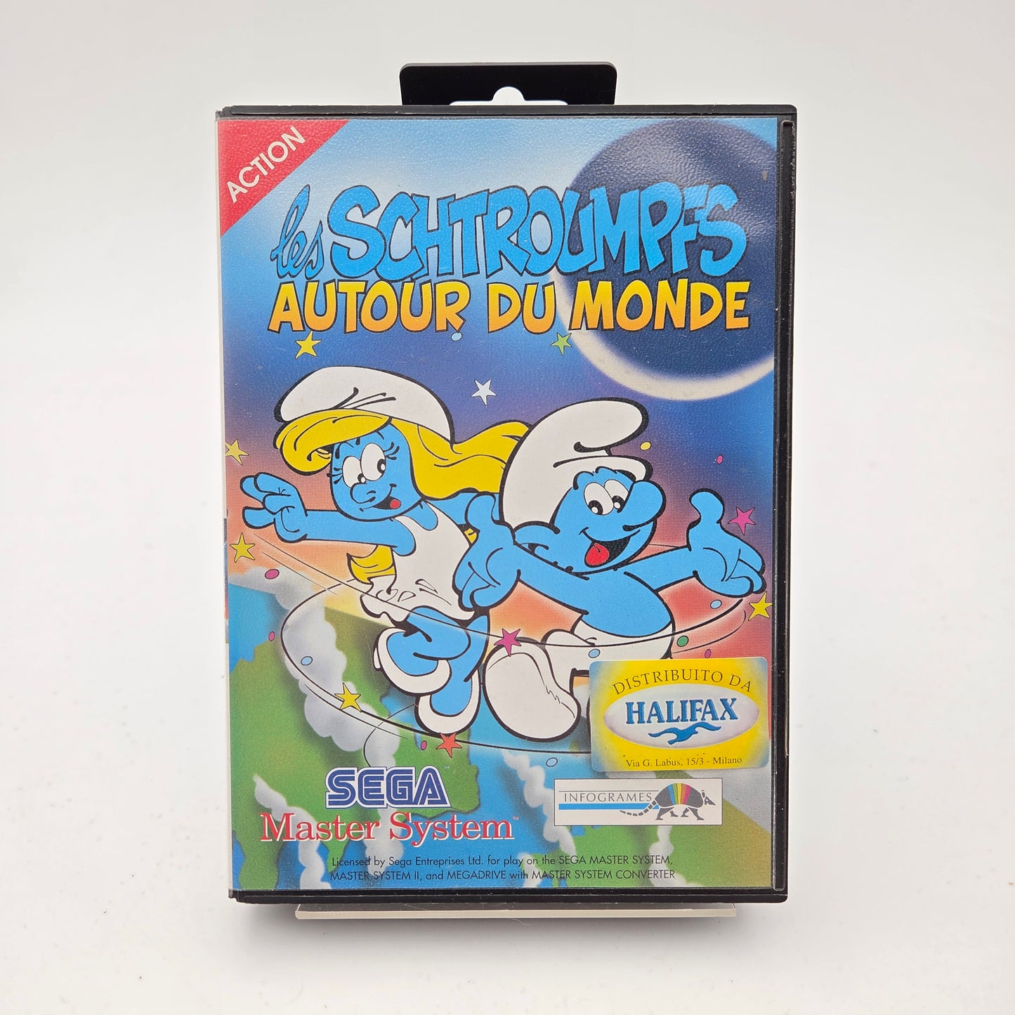 Les Schtroumpfs Autour du Monde - Master System