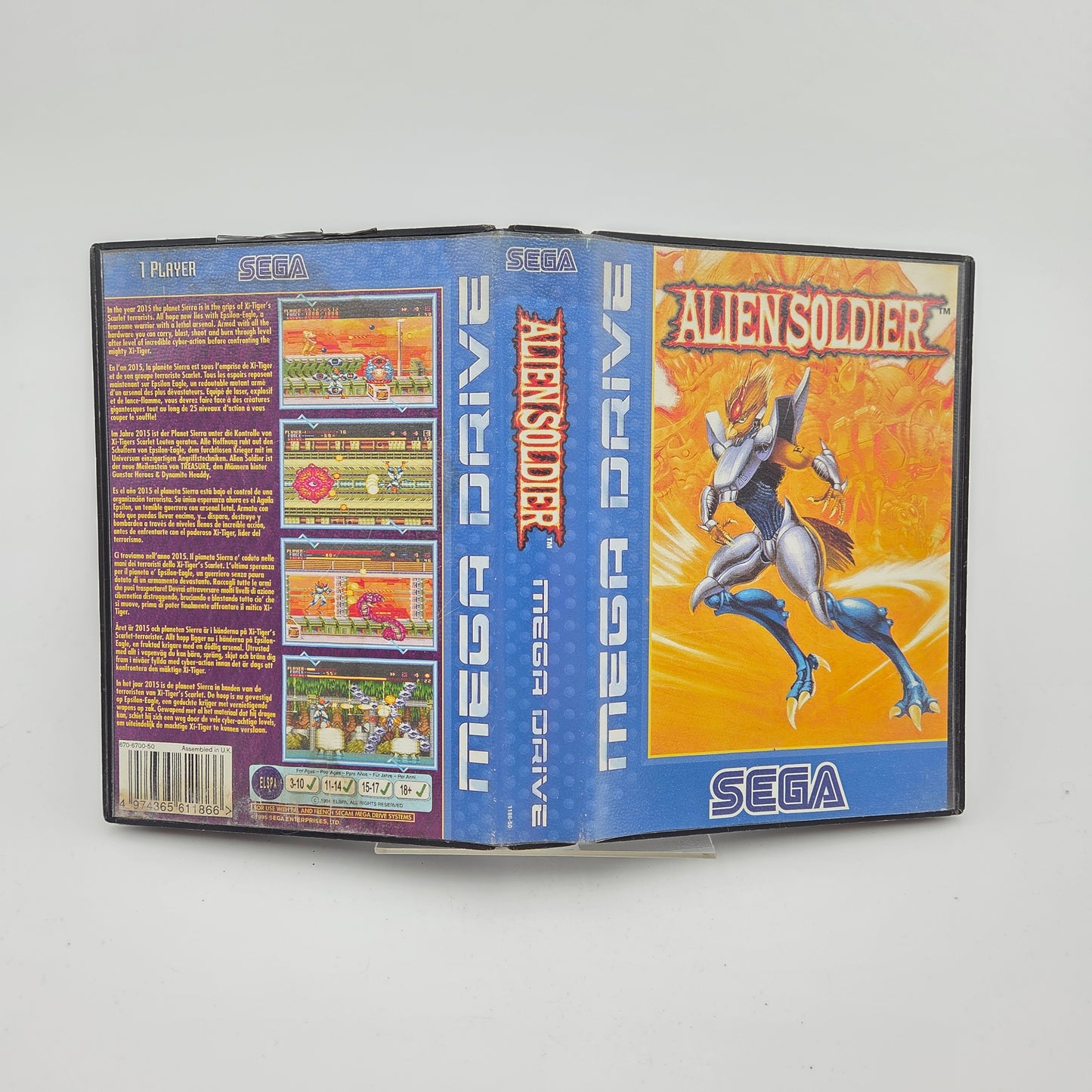 Alien Soldier - Mega Drive