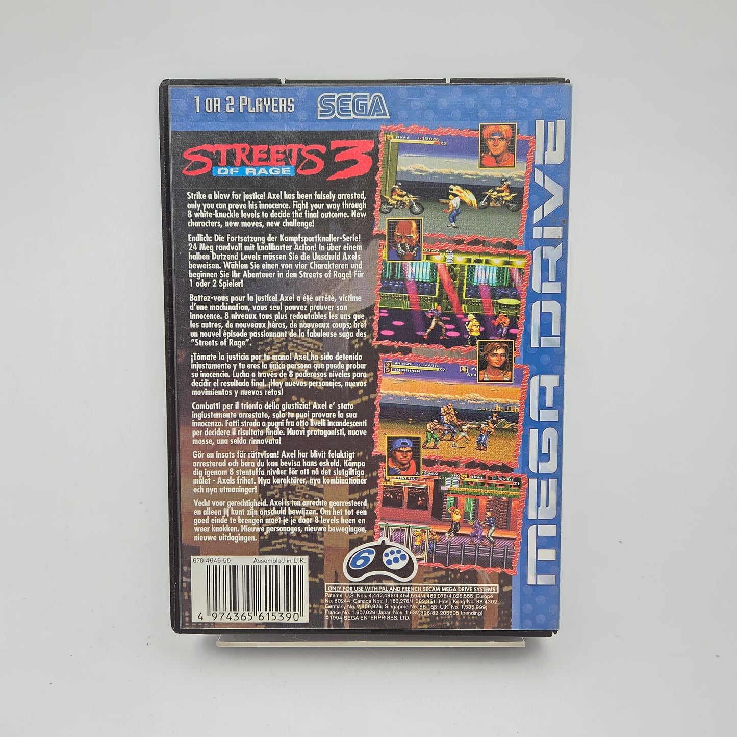 Streets of Rage 3 - Mega Drive