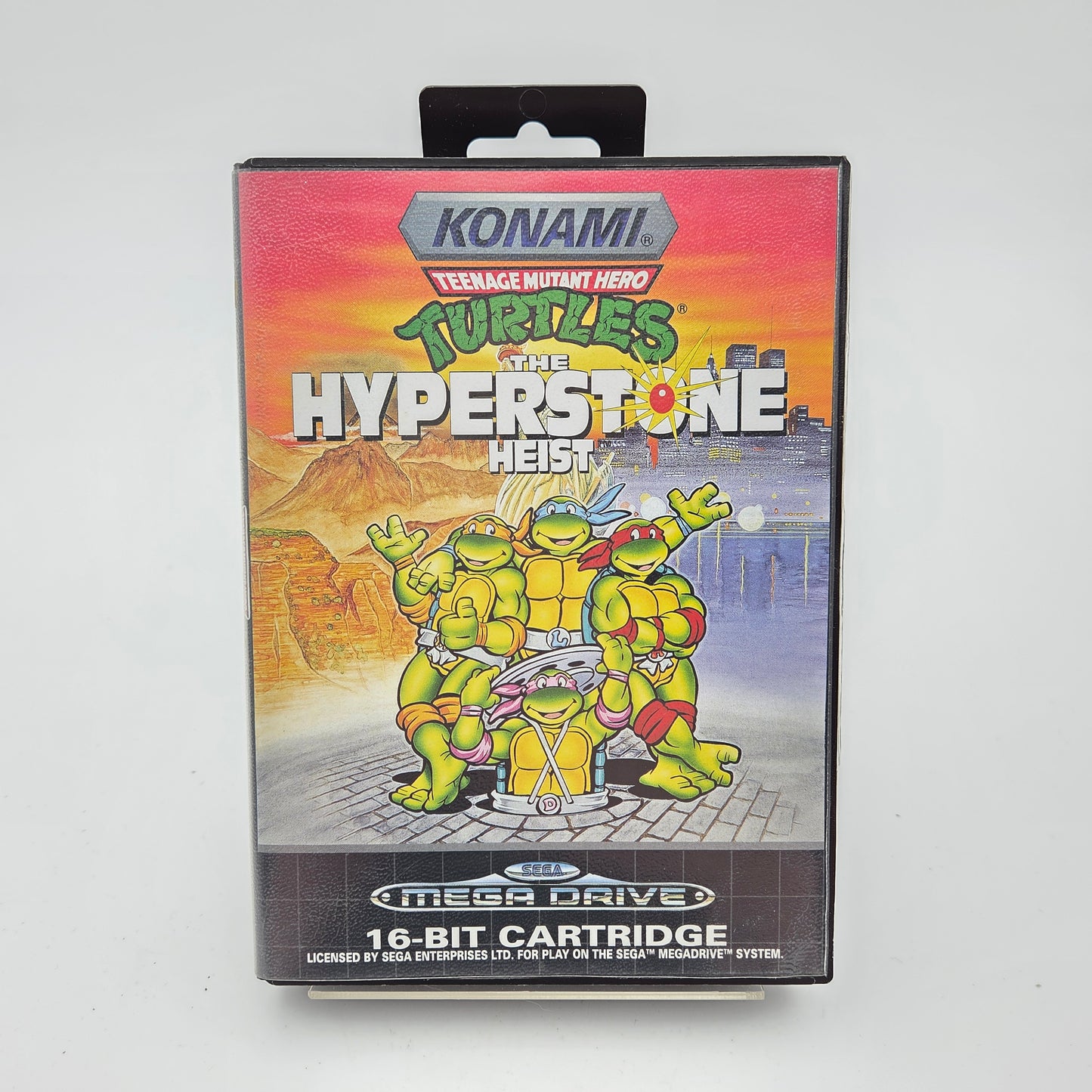 Teengae Mutant Ninja Turtles The Hyperstone Heist - Mega Drive