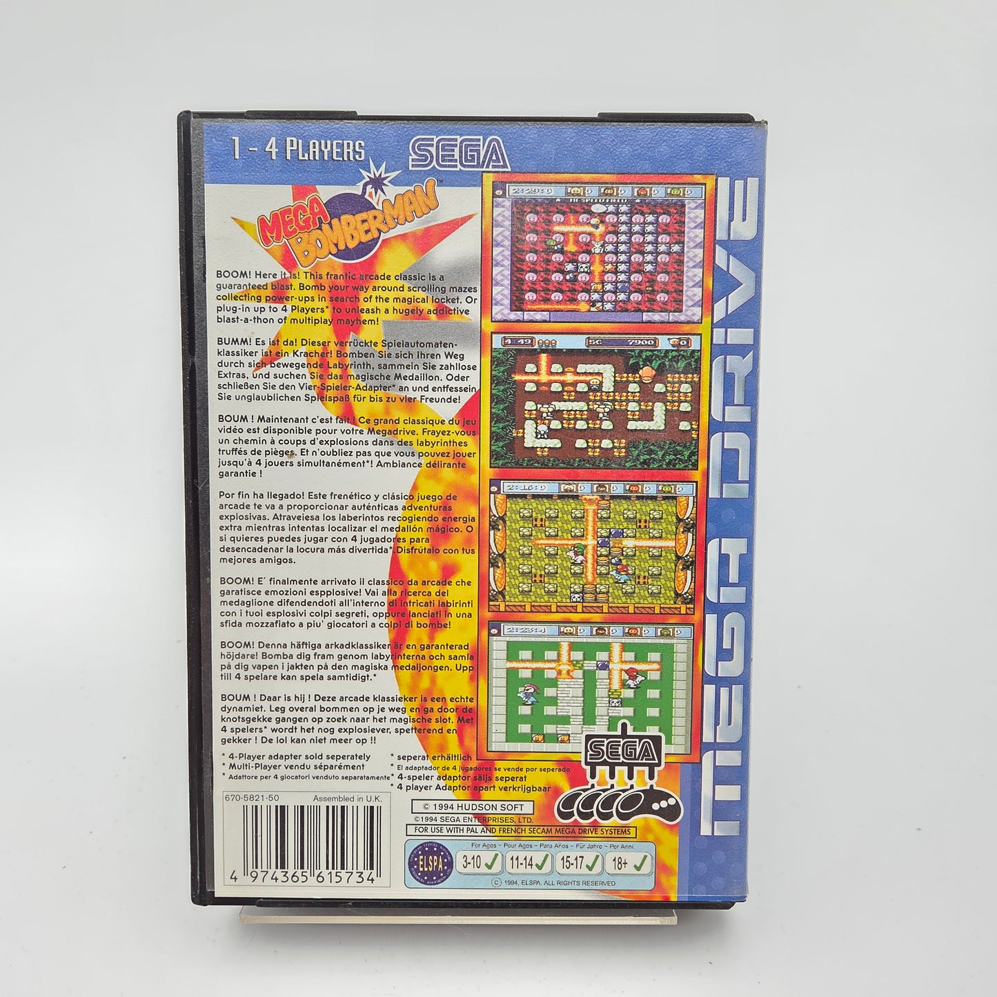 Mega Bomberman - Mega Drive