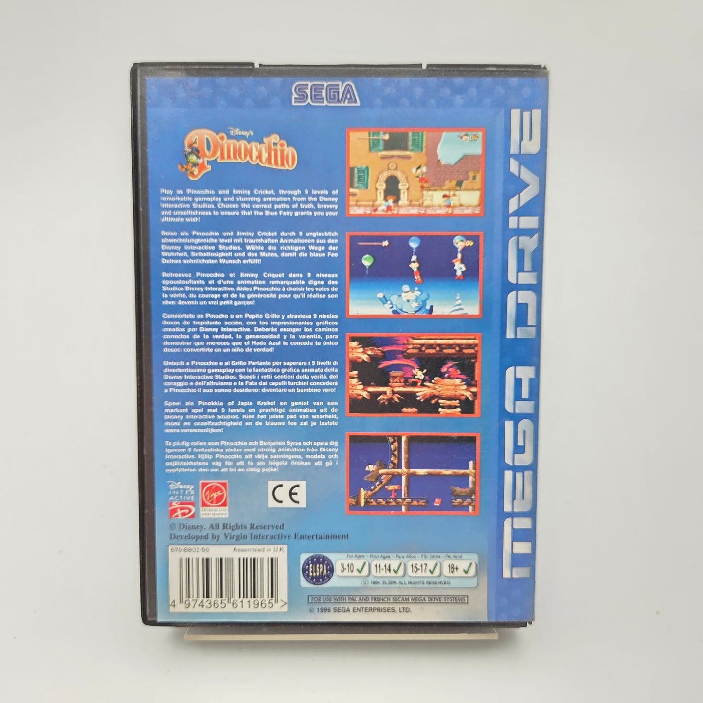 Pinocchio - Mega Drive