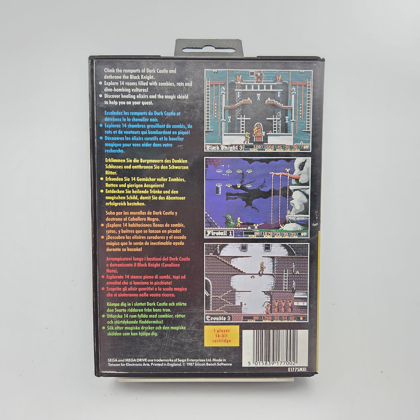 Dark Castle - Mega Drive