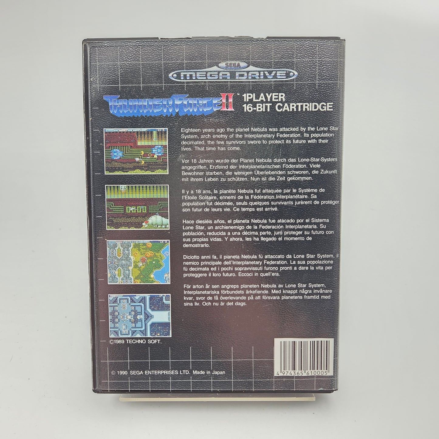 Thunder Force II - Mega Drive