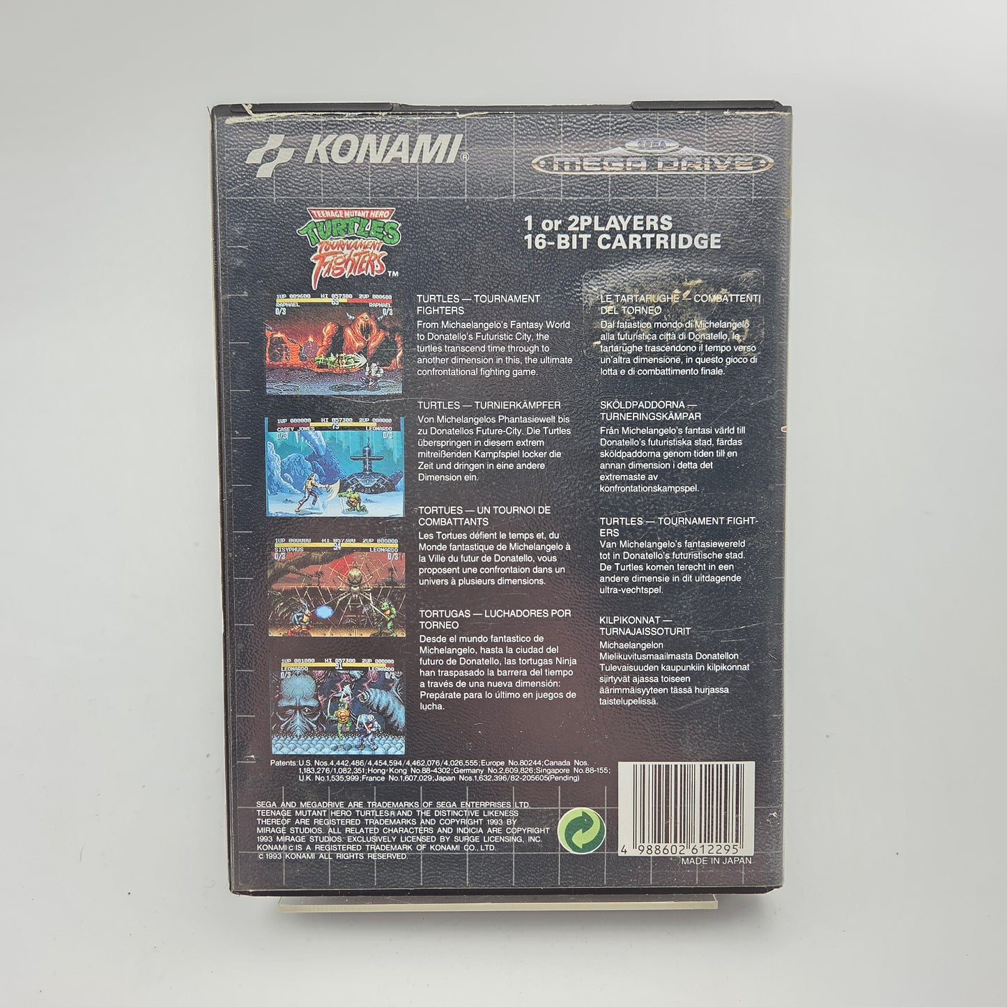 Teenage Mutant Ninja Turtles Tournament Fighters - Mega Drive