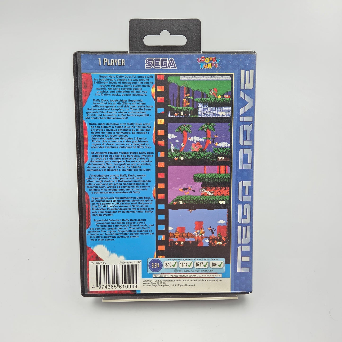 Daffy Duck in Hollywood - Mega Drive