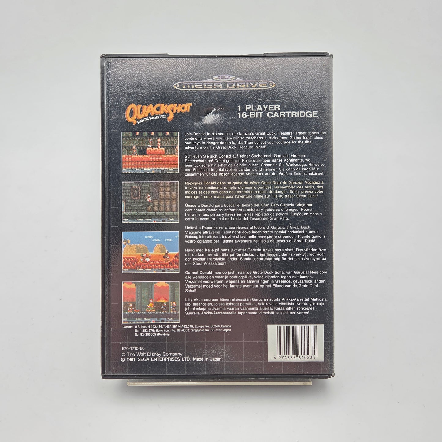 QuackShot - Mega Drive