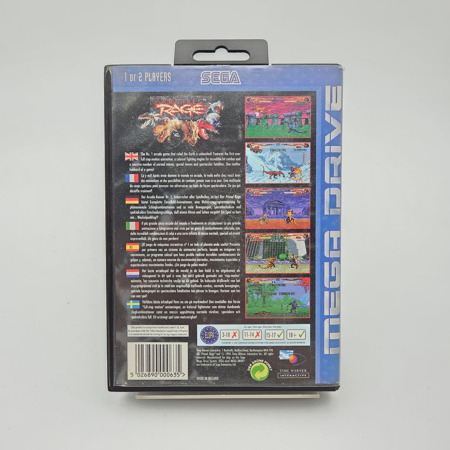 Primal Rage - Mega Drive