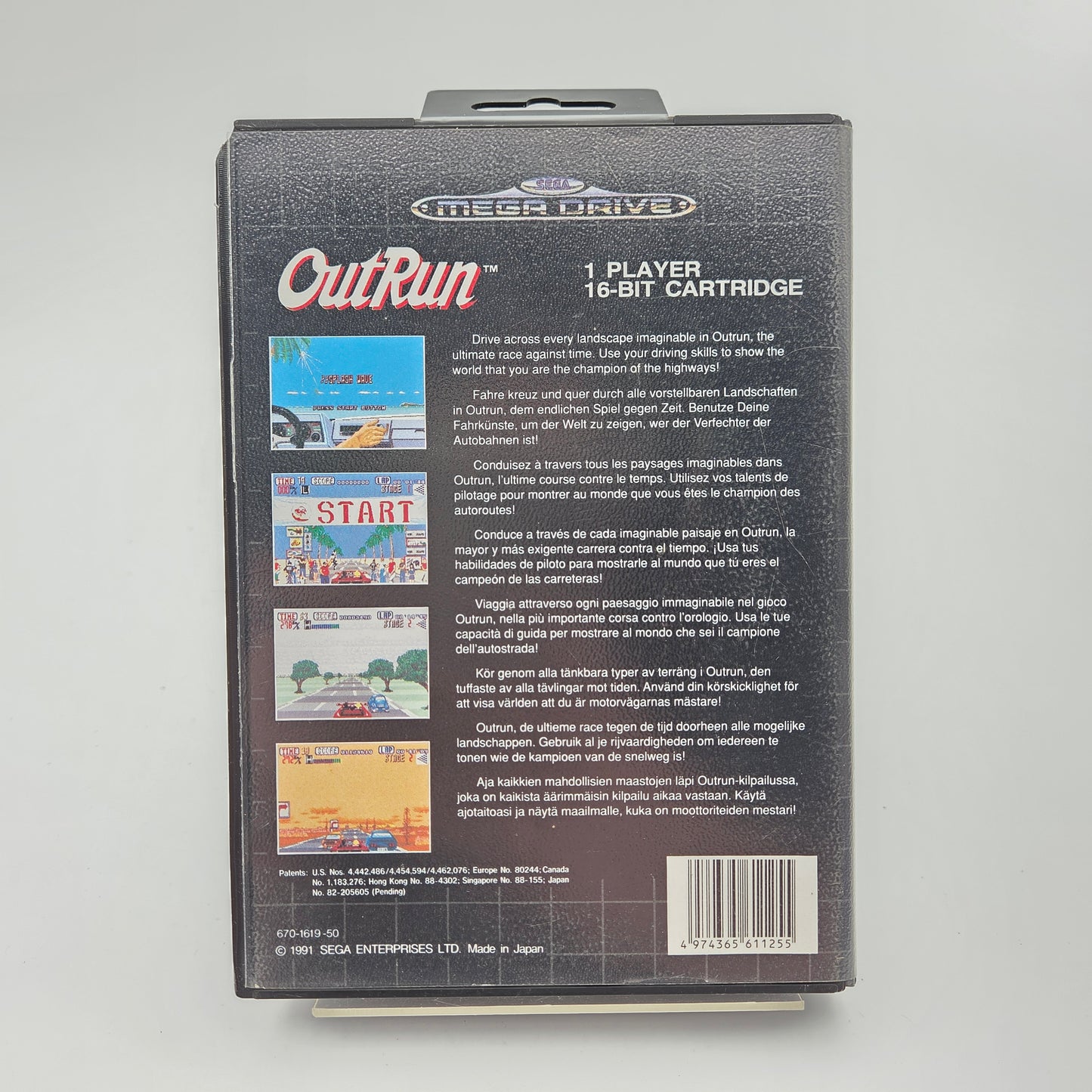 Out Run - Mega Drive