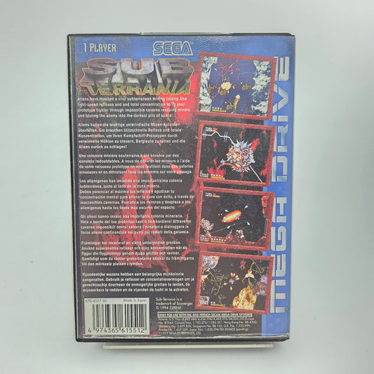 Sub Terrania - Mega Drive