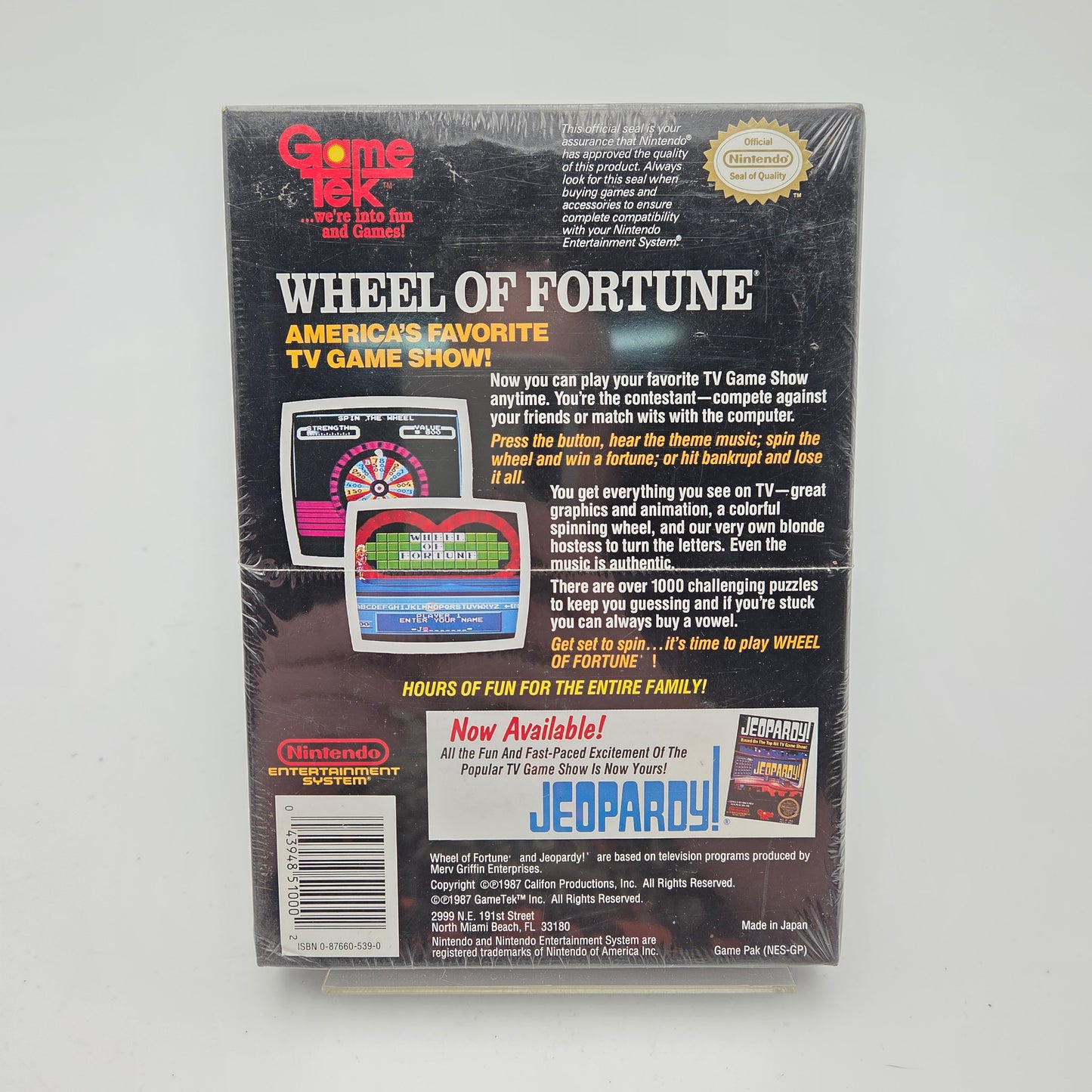 Wheel of Fortune - Nintendo Entertainment System [NEUF]