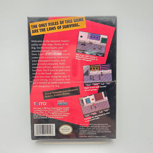 Target Renegade - Nintendo Entertainment System [NEUF]