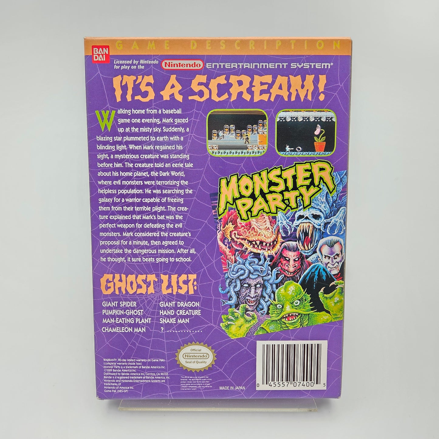 Monster Party - Nintendo Entertainment System