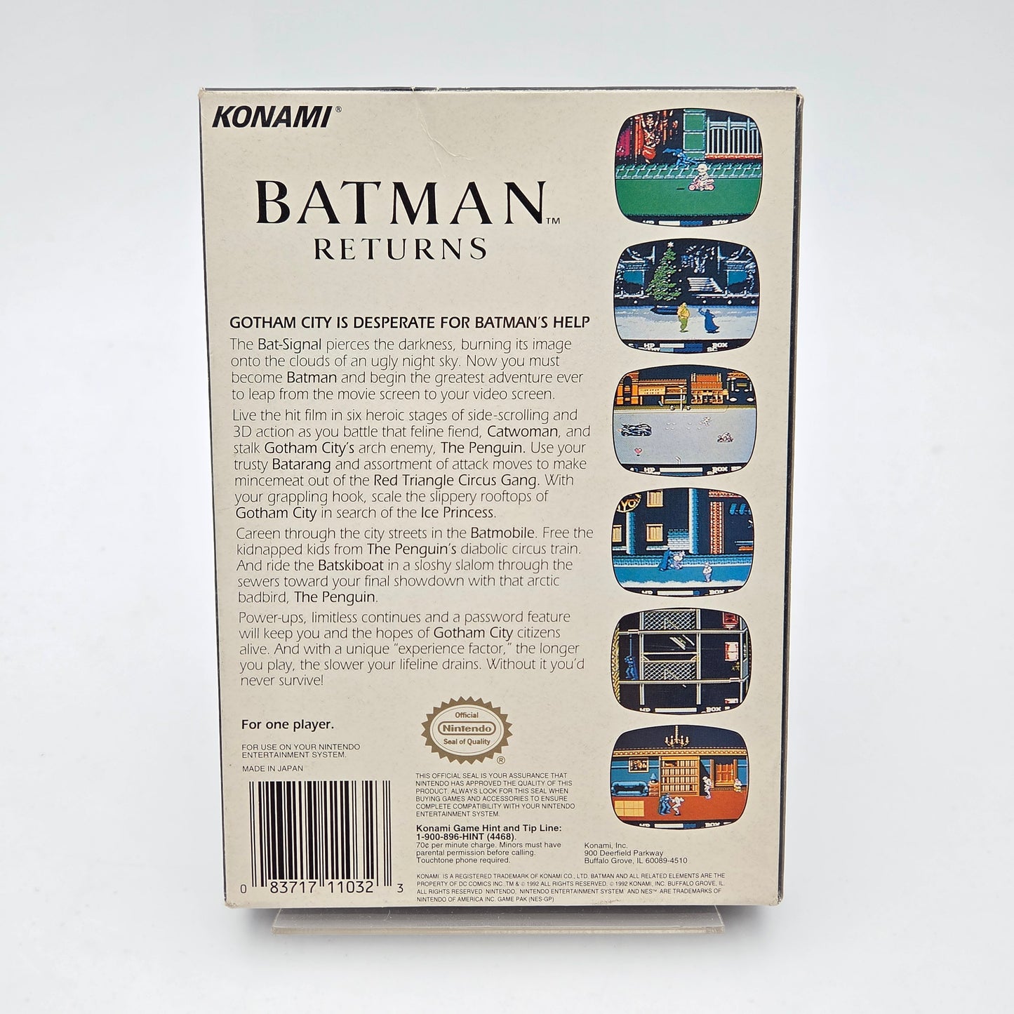 Batman Returns - Nintendo Entertainment System