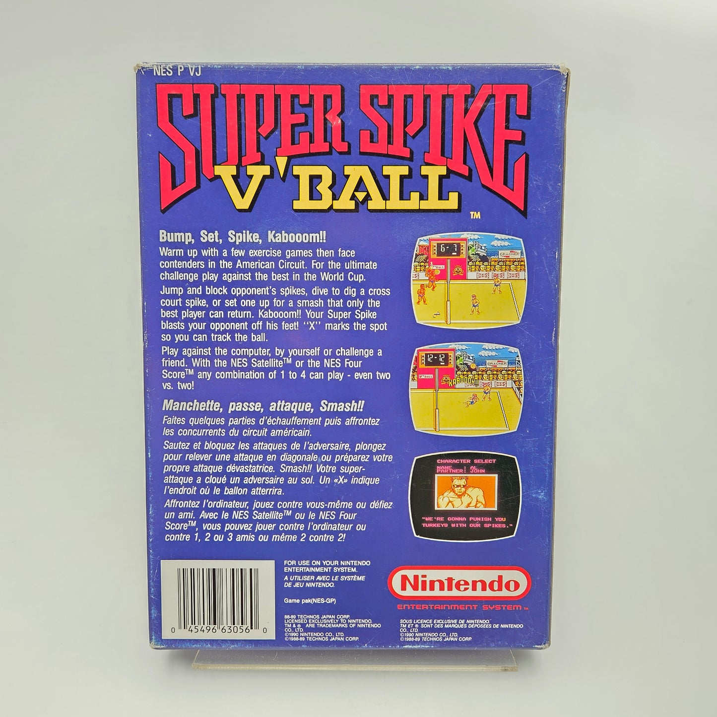 Super Spike V' Ball - Nintendo Entertainment System