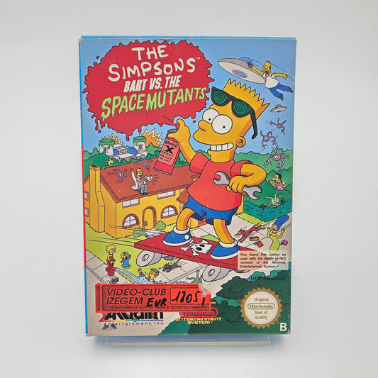 The Simpsons Bart vs The Space Mutants - Nintendo Entertainment System