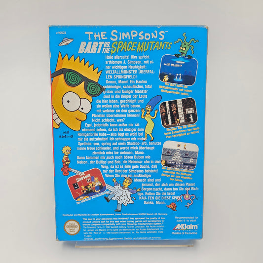 The Simpsons Bart vs The Space Mutants - Nintendo Entertainment System